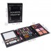 SHANY Luxe Book Makeup Set - All In One Travel Cosmetics Kit with 30 Eyeshadows, 15 Lip Colors, 5 Brushes, 4 Presse